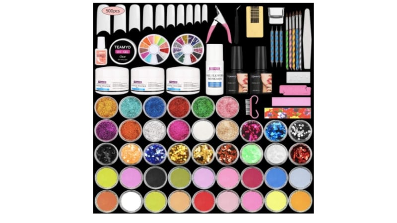 high quality 72 pcs nail art kits