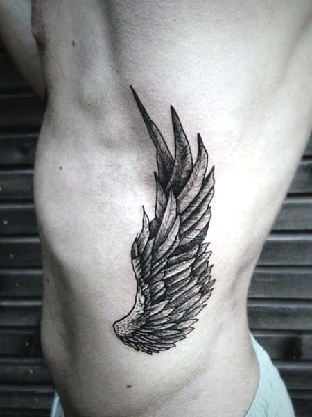 Feather Rib Tattoo