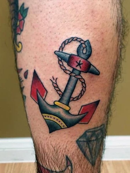 My Ship's Anchor by Michele 'Michelich' Matesich at Cloak and Dagger,  London UK : r/tattoos