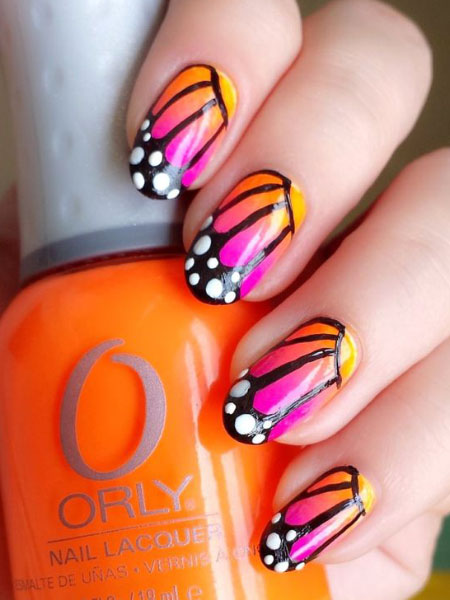 Butterfly Wing Nails