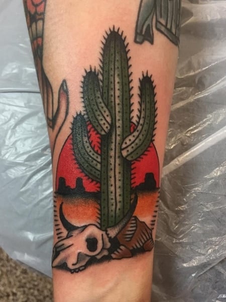 Cactus Tattoo 
