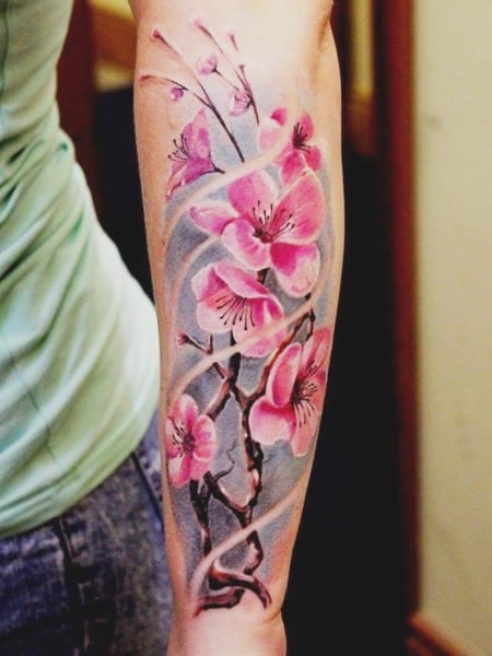 Cherry Blossom Tattoo 