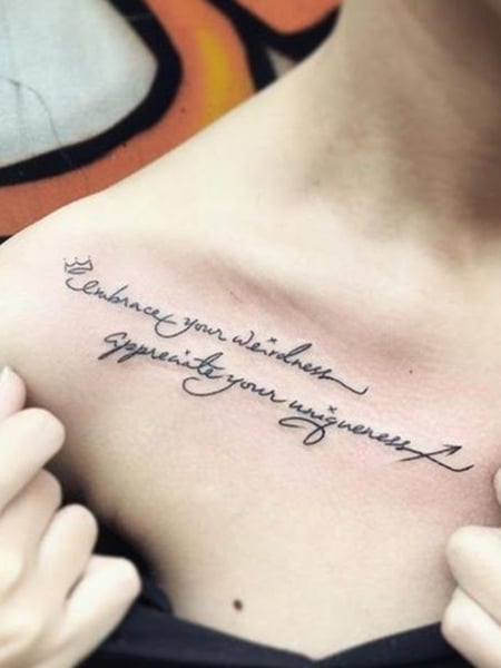 Family Tattoo With Quotes