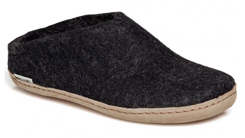 Glerups Wool Slip On Rubber Outsole