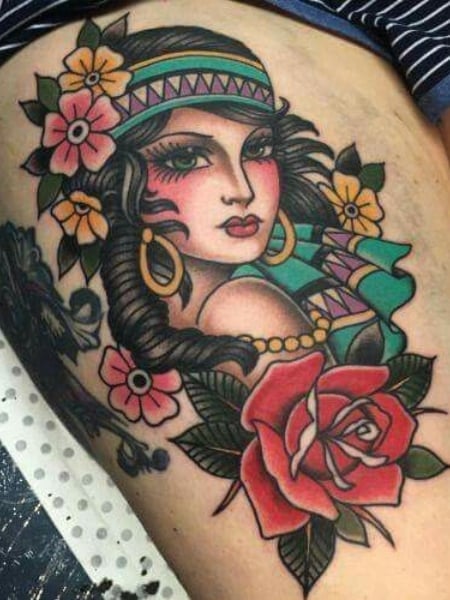 Gypsy Girl Tattoo