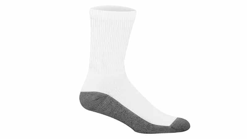 Hanes Men's Max Cushion Double Tough Crew Socks