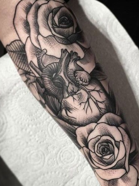 120 Best Heart Tattoo Designs with Meanings for Men and Women