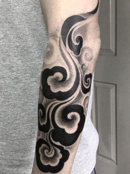 23 Japanese Cloud Tattoos