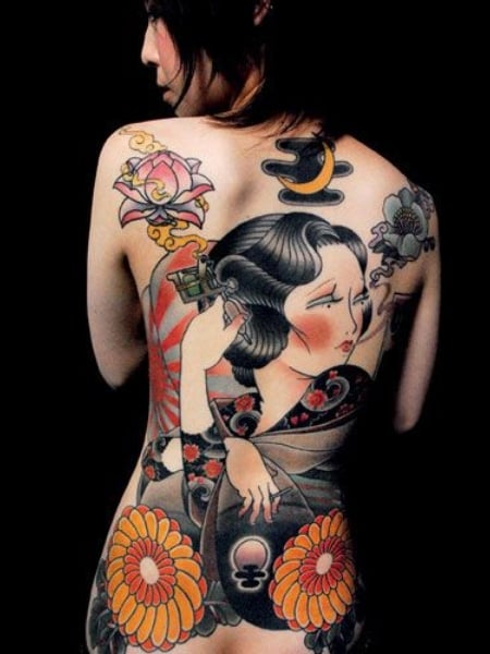 Ladies yakuza tattoos 101 Amazing