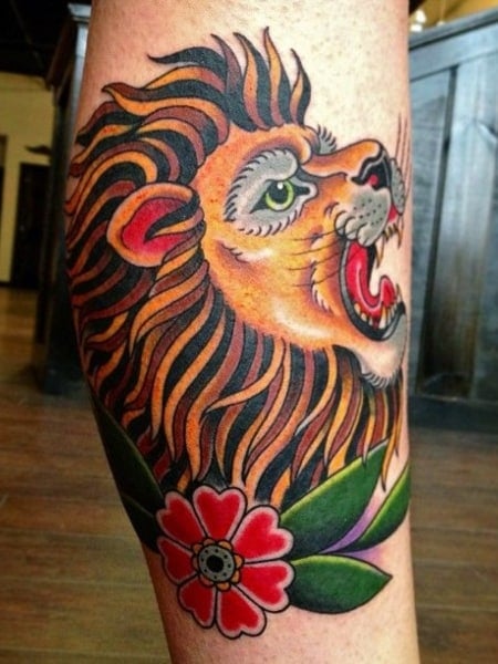 Lion Tattoo 