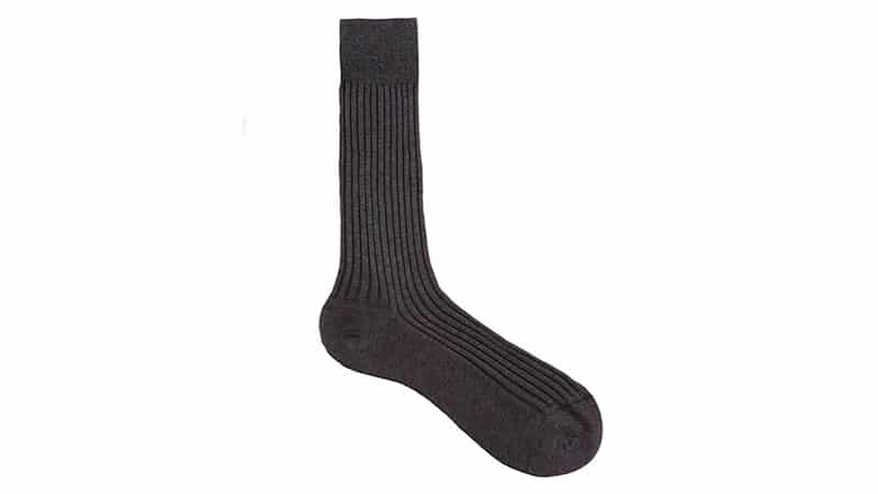 Pantherella Mid Calf Stretch Lisle Dress Socks