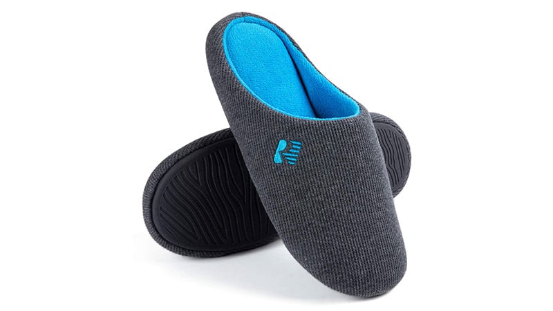 Rockdove Men's Original Two Tone Memory Foam Slipper