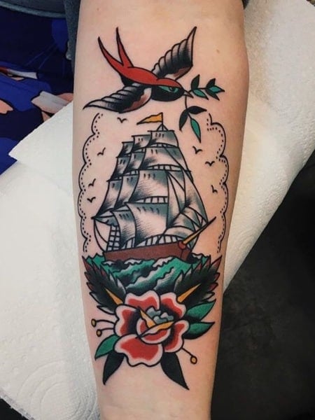 30 Incredible American Traditional Tattoo Designs The Trend Spotter