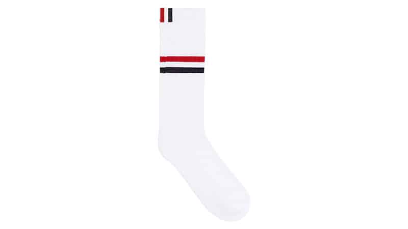 Thom Browne Athletic Striped Mid Calf Socks