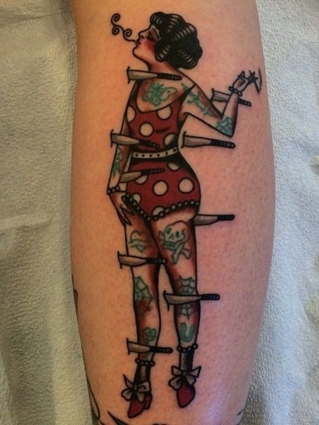 Traditional Circus Tattoo 