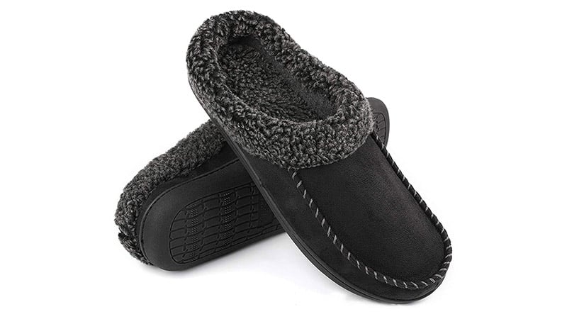 Ultraideas Men's Cozy Memory Foam Moccasin