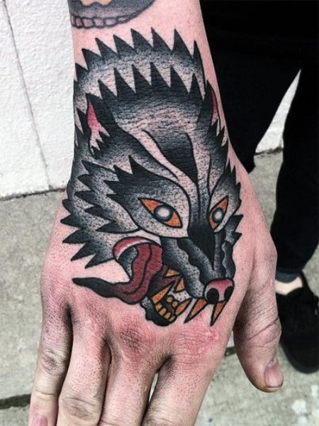 Wolf Tattoo 