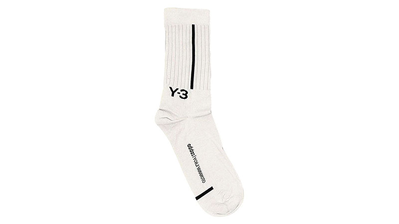 Y 3 Logo Intarsia Socks