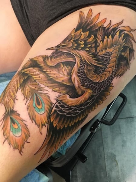 Japanese Phoenix Tattoo 