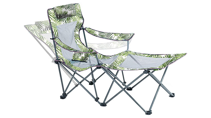 Armor Castle Portable Camping Chair With Footrest