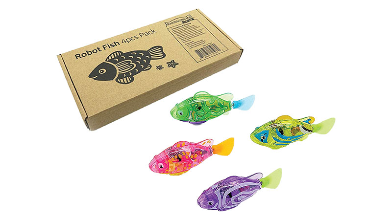 Blackhole Litter Mat Store Indoor Cat Interactive Swimming Fish Toy