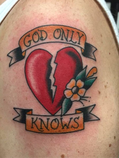 20 Heart Tattoos Designs for Men & Meaning