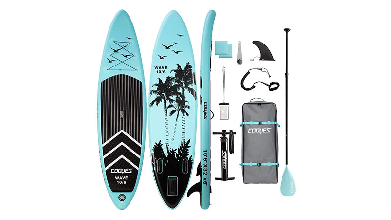 Cooyes Inflatable Stand Up Paddle Board 10'6