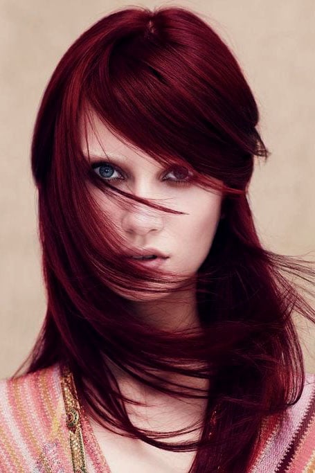 40 Stunning Burgundy Hair Colors to Bring to Your Colorist