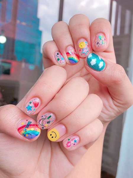 Retro Rainbow - Nail Art Set | Manucurist – Manucurist US