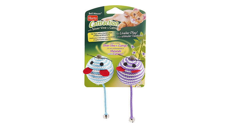 Hartz Cattraction Silver Vine & Catnip Cat Toys