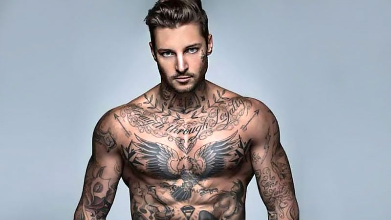 Heart Tattoos For Expressive Men