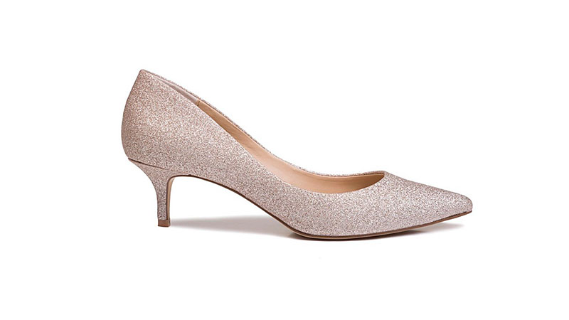 Kitten Heel Wedding Shoes