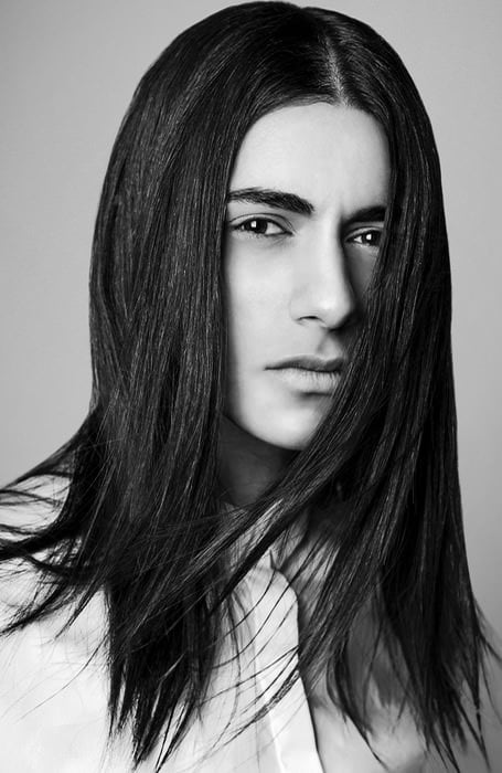 Long Hairstyles for Men with Thick Straight Hair  YouTube