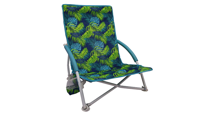 Mainstays Soft Arm Low Seat Beach Chair