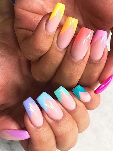 Modern Rainbow Tips