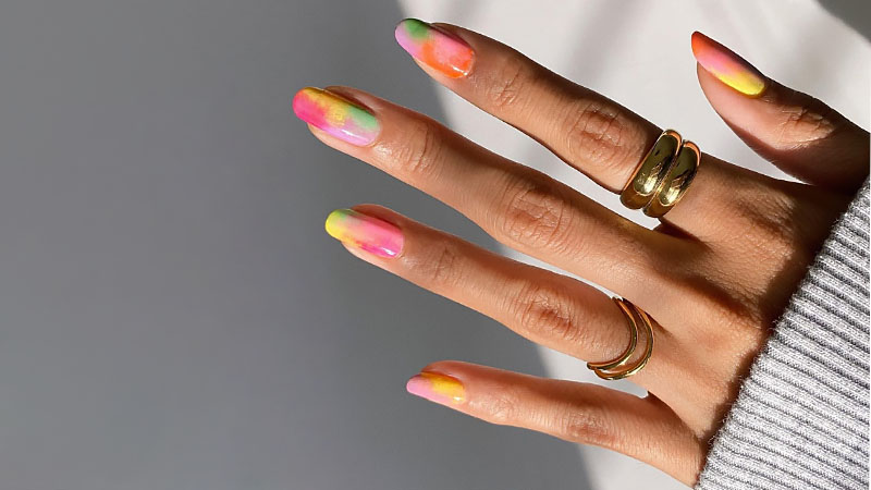 The 23 Coolest Rainbow Nails to Celebrate Pride | Darcy