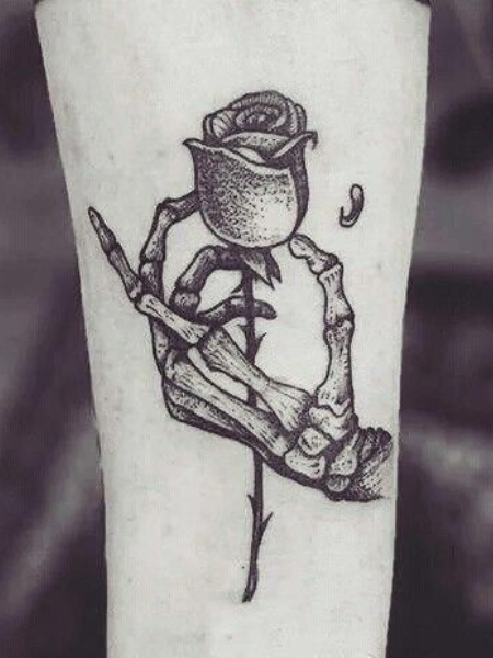 20 Cool Skeleton Hand Tattoo Ideas & Meaning - The Trend Spotter 20 Cool Skeleton Hand Tattoo Ideas & Meaning - The Trend Spotter