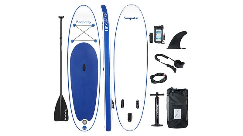 Soopotay Inflatable Sup Stand Up Paddle Board