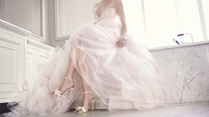 Extravagant hotsell wedding shoes