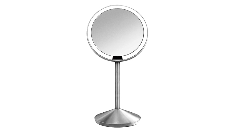Simplehuman 5inch Round Mini Travel Sensor Makeup Mirror