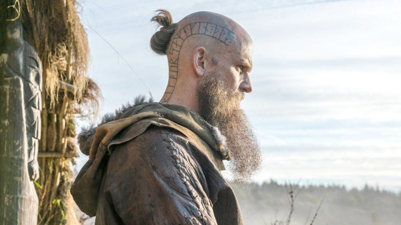 Floki Vikings Tattoo Set  Arm  Head Rune Tattoos  Tattooed Now 