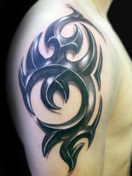 3d Tribal Tattoo 