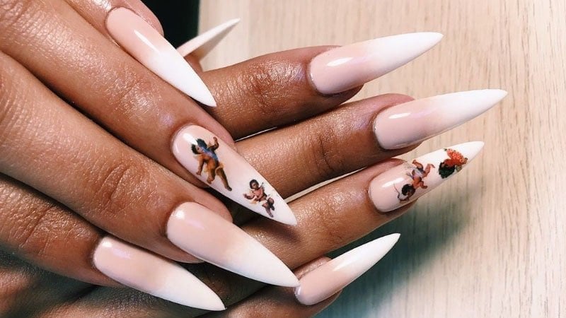 Angel Nails Designs