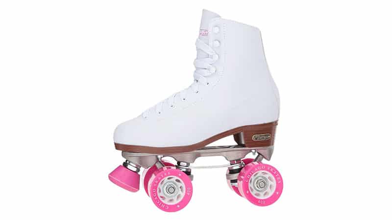 Women's Classic Roller Skates PU Leather High-top Roller Skates Four-Wheel Roller Skates Indoor Outdoor Roller Skates for Girls Unisex Sporting Goods Fancy Youth Skates 