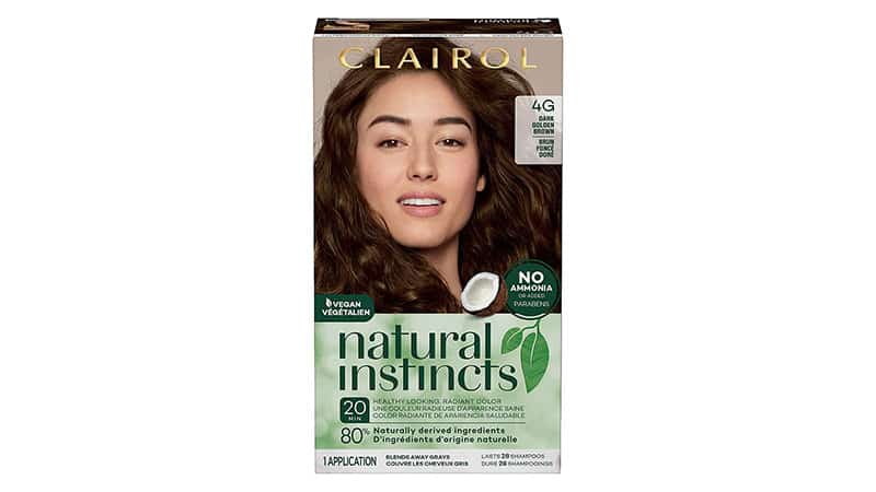 8. Clairol Natural Instincts Semi-Permanent Hair Color, Midnight Black - wide 4