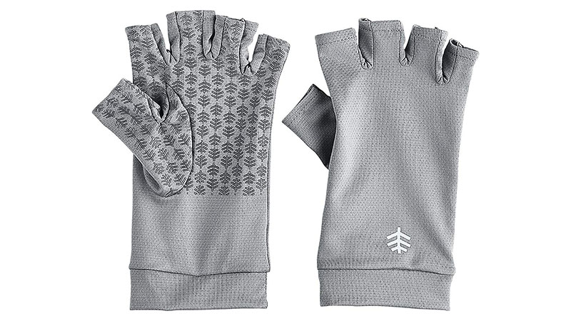 Coolibar UPF 50+ Men's & Women's Ouray UV Fingerless Sun Gloves