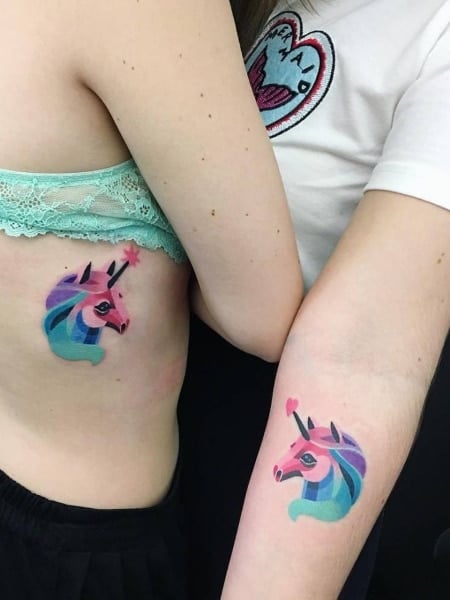 Cute Sibling Tattoos