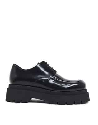 E8 By Miista Fia Chunky Leather Shoes In Black