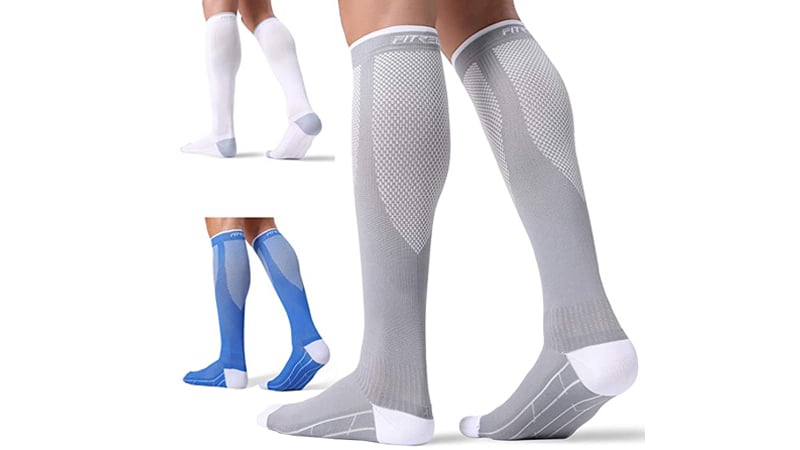 Fitrell 3 Pairs Compression Socks For Women And Men 20 30mmhg Circulation Support Socks