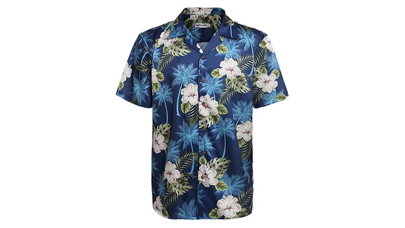 Hotouch Men's Hawaiian Aloha Shirt